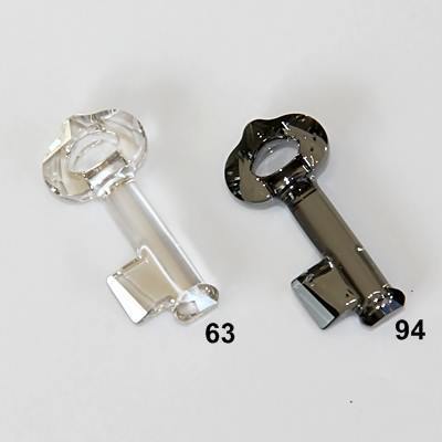 Swarovski Key Pendant, 30 mm