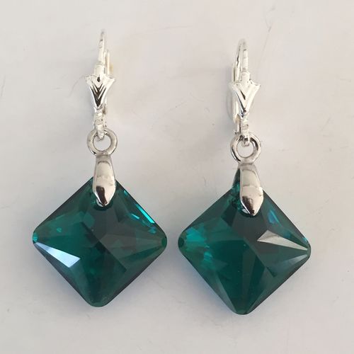 Ohrhänger emerald shimmer